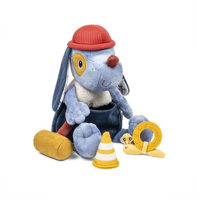 Peluche d'activités Jules le chien et ses accessoires LILLIPUTIENS