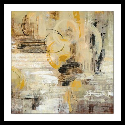 Affiche Lueur couleur crème HEXOA