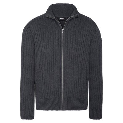 Cardigan zippé recyclé SCHOTT