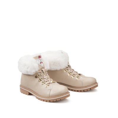 Bottines cuir montagne fourrées Lacen LES TROPEZIENNES PAR M BELARBI