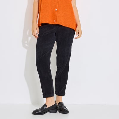 Pantalon chino velours à revers GRAIN DE MALICE
