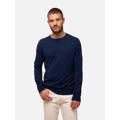 Pull Col Rond Minuit Noe JUST CASHMERE