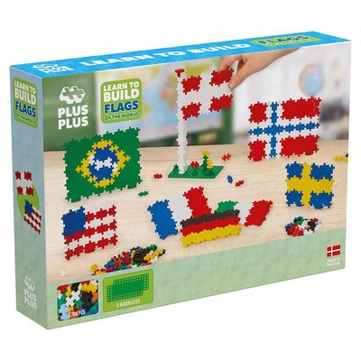 ++ - Kit decouverte Drapeaux du monde - 700 pcs PLUSPLUS