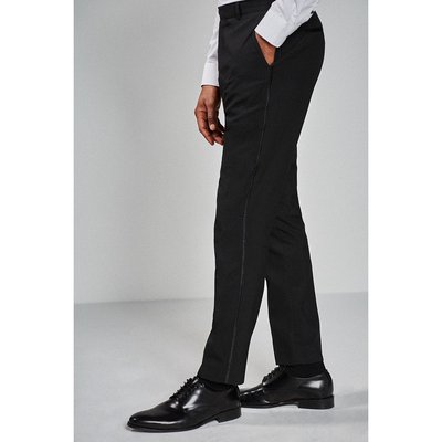 Pantalon De Smoking Avec Bande Contrastante Coupe Slim NEXT
