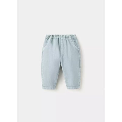 Pantalon droit taille élastique MANGO BABY