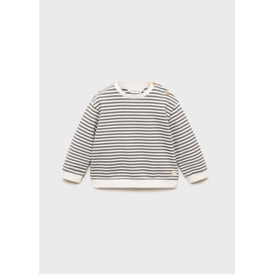 Sweat-shirt coton rayures MANGO BABY