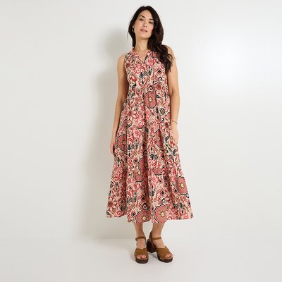 Robe longue imprimée GRAIN DE MALICE