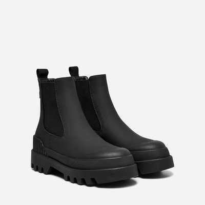 Bottines noir et dore La Redoute