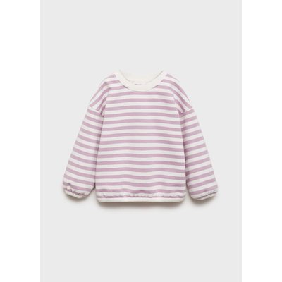 Sweat-shirt coton rayures MANGO BABY