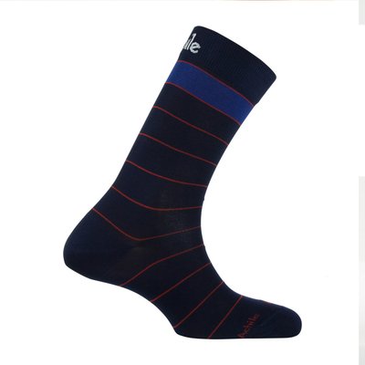 Chaussettes rayures en fil d'écosse Made in France ACHILE