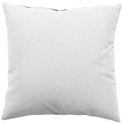 Coussin uni effet Bachette déhoussable - 40 x 40 cm TOILINUX