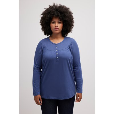 T-shirt, jersey flammé, ligne en A, col rond ULLA POPKEN
