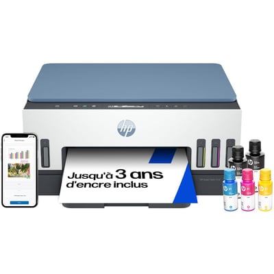 Imprimante jet d'encre Smart Tank Plus 7006 HP