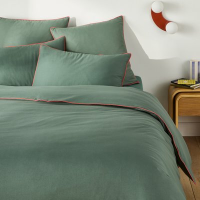 Housse de couette unie en coton, Macha LA REDOUTE INTERIEURS
