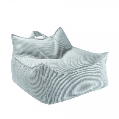 Pouf enfant velours côtelé QUADRO WIGIWAMA
