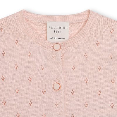 Cardigan boutonné en tricot CARREMENT BEAU