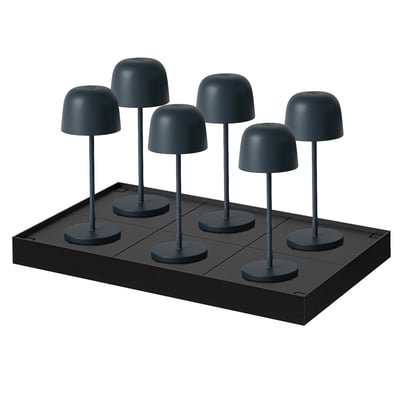 Lot de 6 Lampes de table avec socle 6x SOPHIA LUMISKY