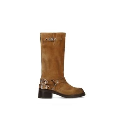 Bottines motardes avec boucles SACHA