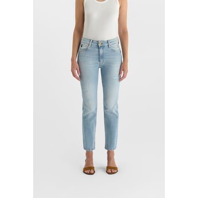 Jeans push-up droite taille haute PULP, 7/8ème LE TEMPS DES CERISES