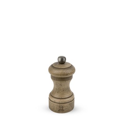 Moulin à sel manuel en bois de hêtre finition antiquaire 10 cm Bistro Antique PEUGEOT