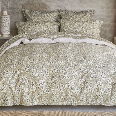 Housse de couette imprimée en satin de coton bio, BLOSSOM ALEXANDRE TURPAULT
