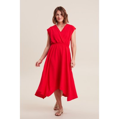 Robe évasée taille smockée BREAL
