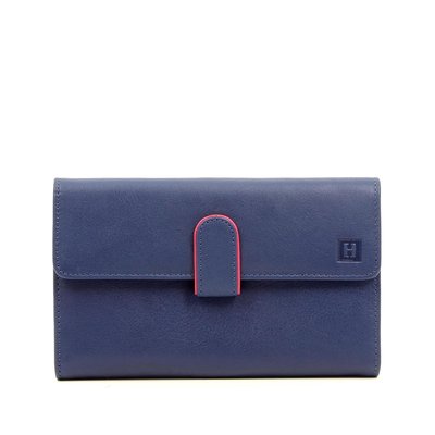 Compagnon de voyage  2 volets  Cuir MULTICO HEXAGONA