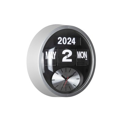 Horloge Murale Thermoplaste ROUND FLIP KARLSSON