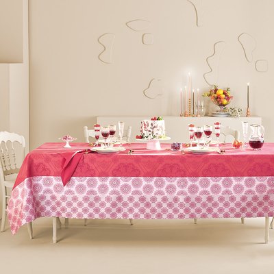 Nappe pur coton MILLE ROSACES GARNIER-THIEBAUT
