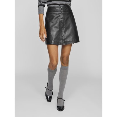 Jupe en cuir femme La Redoute