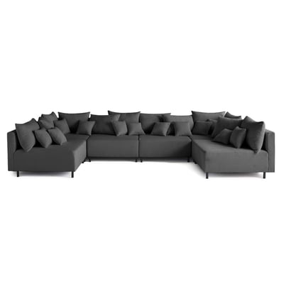 Canapé Panoramique  6 places - EDINBURG BEST MOBILIER
