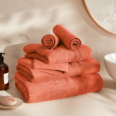 Set van 4 gastendoekjes in badstof 600 g/m², Zavara LA REDOUTE INTERIEURS