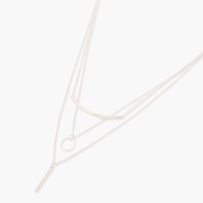 Colliers multirangs Essentiel Argent BALABOOSTE