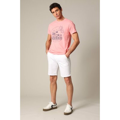 T-shirt en jersey de coton avec print et manches courtes MAHALO DEELUXE
