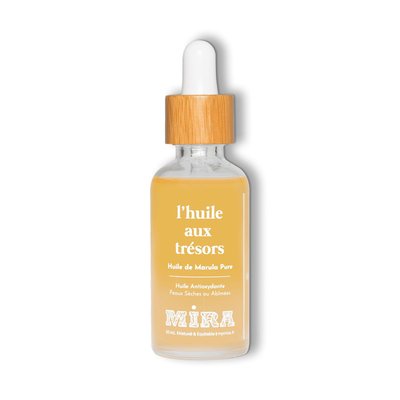 Huile de marula pure visage corps et cheveux L'Huile aux Trésors MY MIRA