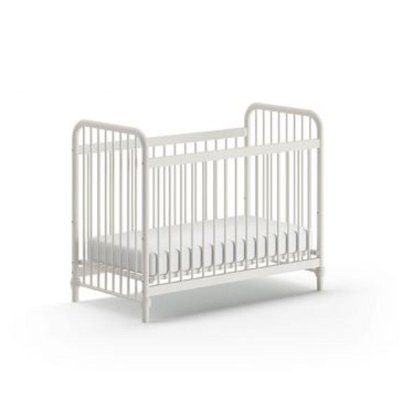 Bronxx Lit Bebe Blanc Mat 60x120cm Blanc VIPACK