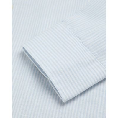 Chemise mao en lin rayé SCALPERS