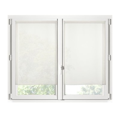 Paire de Rideaux Voile brise bise uni EDEN