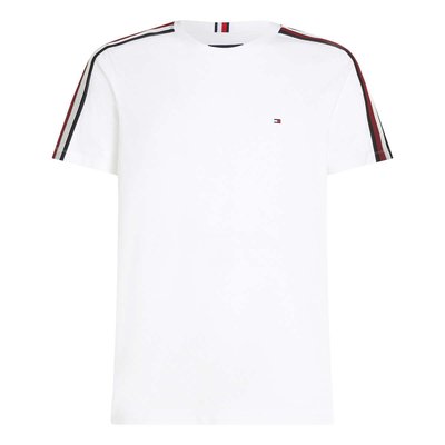 T-shirt col rond à épaules colorées TOMMY HILFIGER