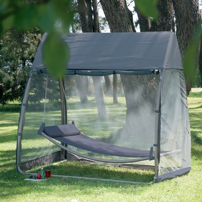 Hamac balancelle avec moustiquaire zippée HOME MAISON
