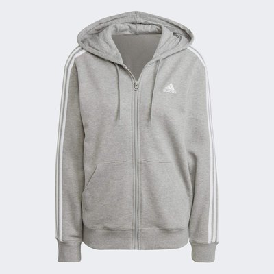 Veste à capuche entièrement zippée en molleton à coupe standard Essentials 3-Stripes ADIDAS SPORTSWEAR
