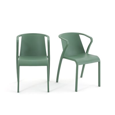 Lot de 2 fauteuils en polypropylène, Predsida LA REDOUTE INTERIEURS