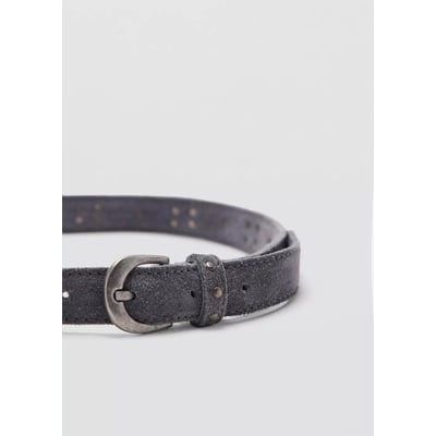 Ceinture en cuir à clous MANGO KIDS