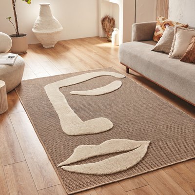 Tapis de salon visage PALMA NAZAR RUGS