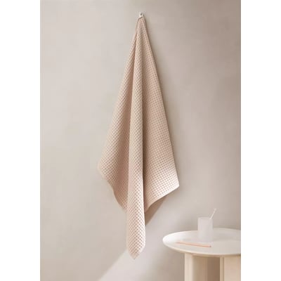 Drap de bain en coton gaufré MANGO HOME