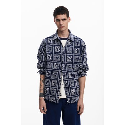 Chemise à manches longues à carreaux DESIGUAL