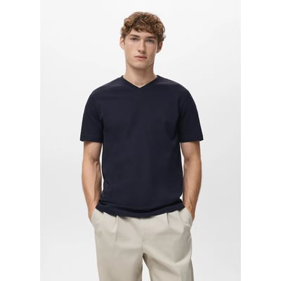 T-shirt slim fit 180 g/m² MANGO MAN