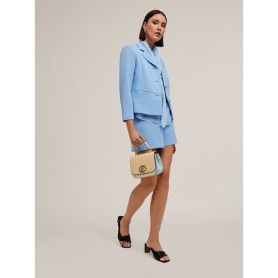 Blouse en georgette teinte unie MOTIVI