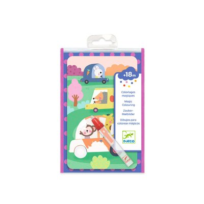 Coloriage pour les petits - En route DJECO