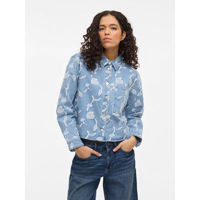 À boutons Veste en jean VILA